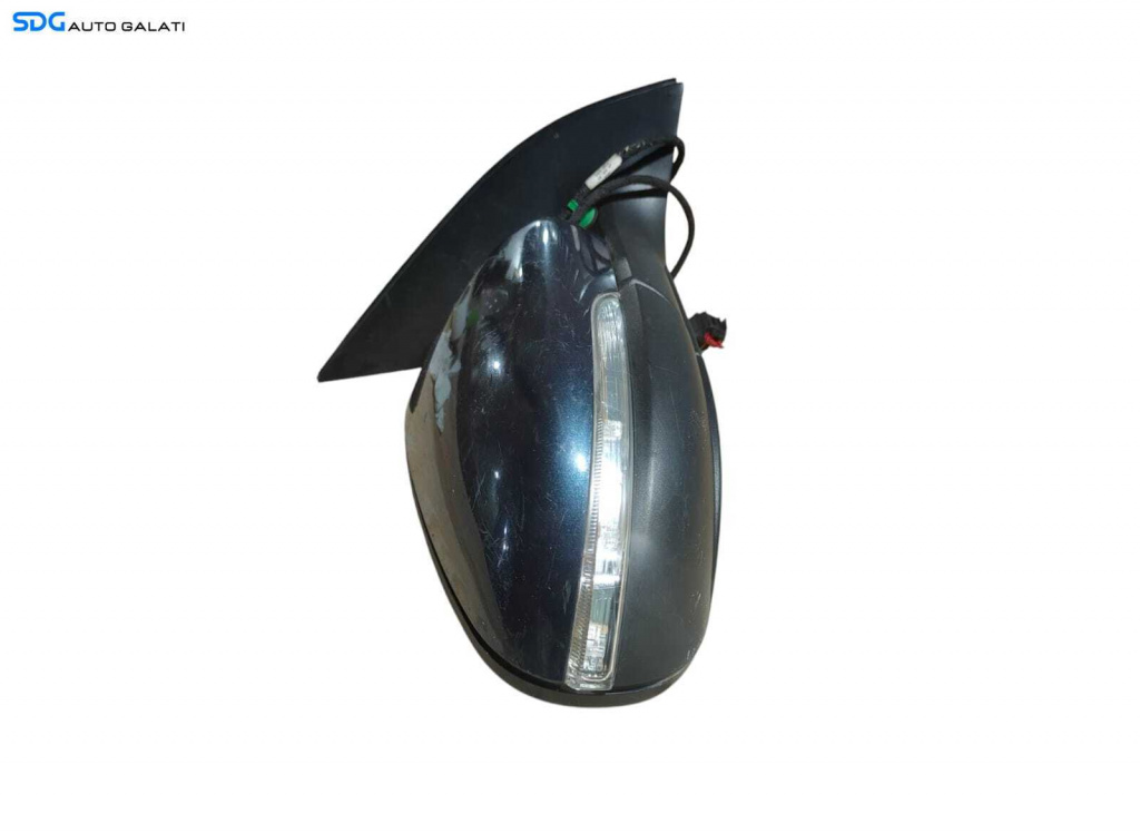 Oglinda Dreapta Electrica cu Rabatare Pliere Manuala Volkswagen Golf 6 Hatchback 2008 - 2013 Cod 5K0857934A Culoare LC5F [LR0587]