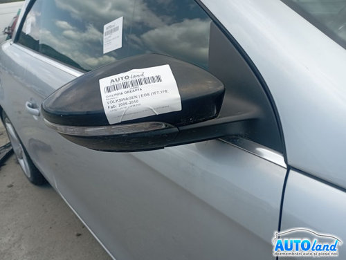 Oglinda Dreapta Electrica cu Rabatare Volkswagen EOS 1F7,1F8 2006-2010