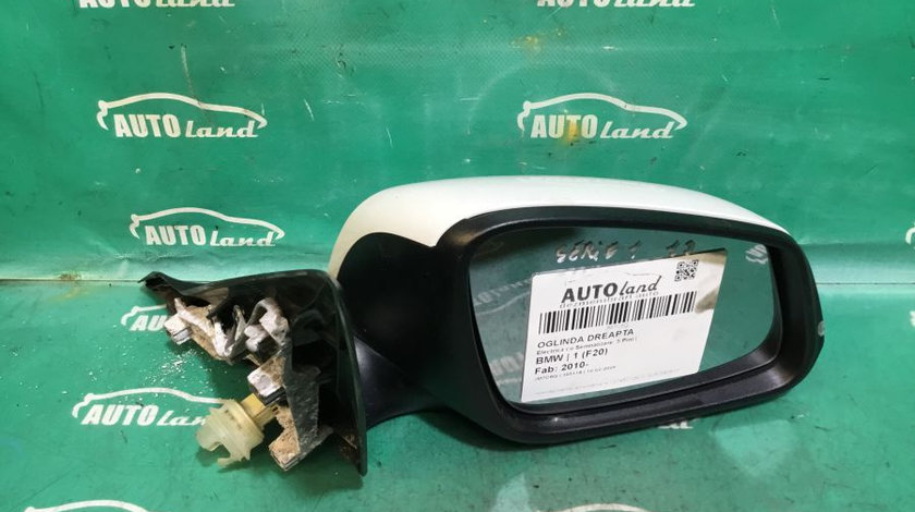 Oglinda Dreapta Electrica cu Semnalizare, 5 Pini BMW 1 F20 2010