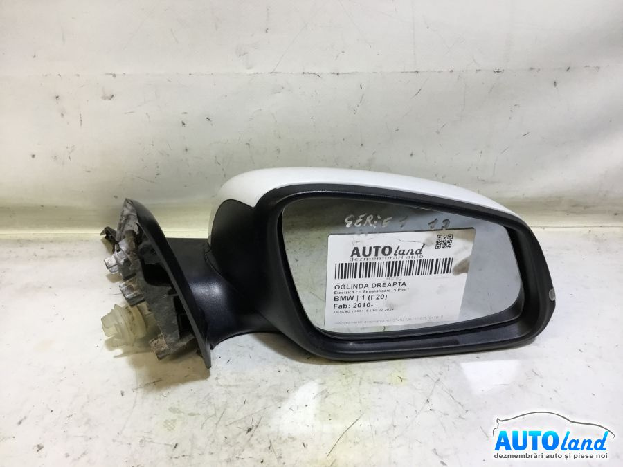 Oglinda Dreapta Electrica cu Semnalizare, 5 Pini BMW 1 F20 2010