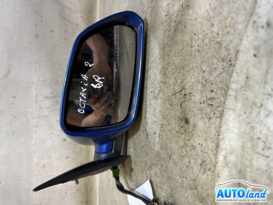 Oglinda Dreapta Electrica cu Semnalizare, 7 Fire Mufa Skoda Octavia II Combi facelift 2009 2009-2013