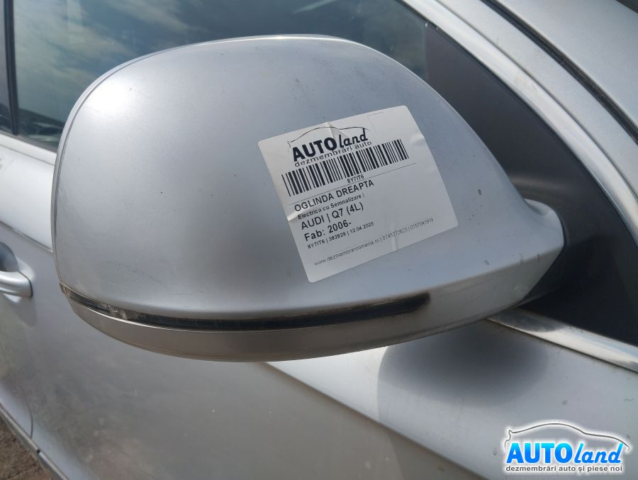 Oglinda Dreapta Electrica cu Semnalizare Audi Q7 4L 2006