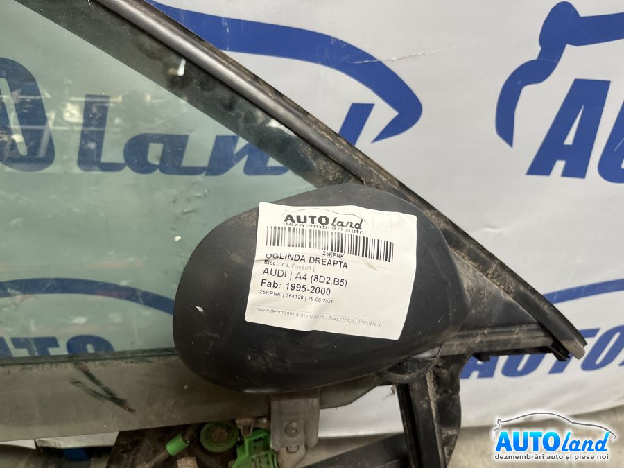 Oglinda Dreapta Electrica, Facelift Audi A4 8D2,B5 1995-2000