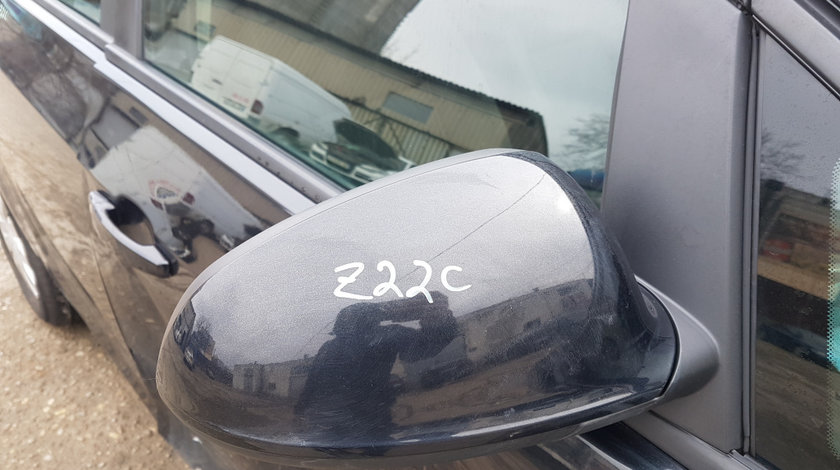 Oglinda Dreapta Electrica Fara Rabatare Opel Astra J 2009 - 2015 Cod Culoare Z22C GAR Carbon Black