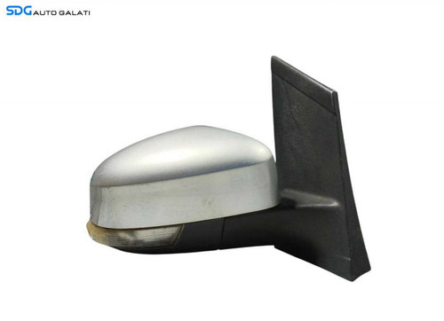 Oglinda Dreapta Electrica Ford Focus 2 MK2 2004 - 2011 Cod 034440 024440 Culoare Argintiu [LR1490]
