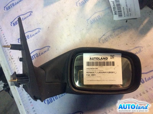 Oglinda Dreapta Electrica Heliomata Gri Sobolan Renault LAGUNA II BG0/1 2001