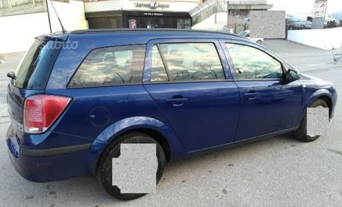 Oglinda  dreapta Electrica Opel Astra H albastru