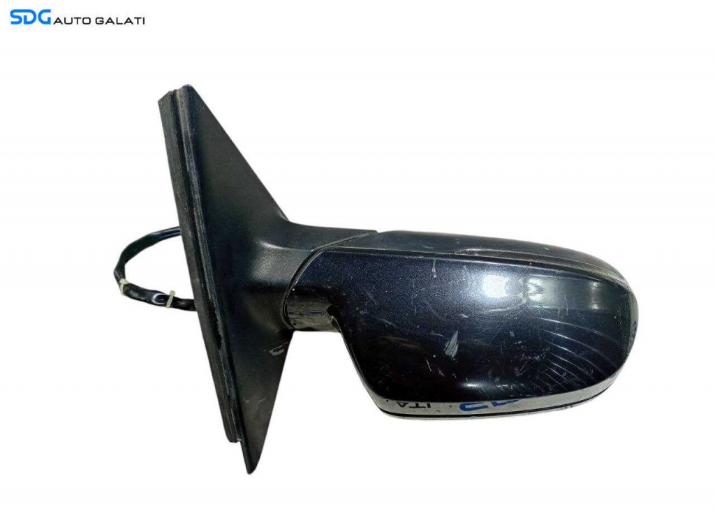 Oglinda Dreapta Electrica Rabatare Electrica Audi A4 B8 Berlina Sedan 2008 - 2012 Culoare Negru Cod 021053 [LR0893]