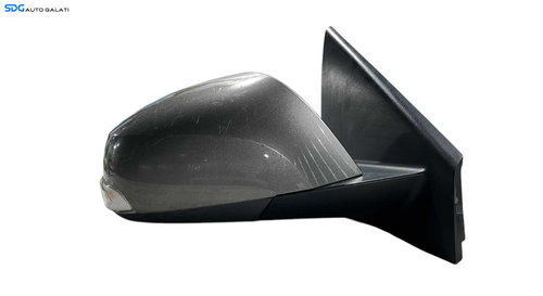 Oglinda Dreapta Electrica Renault Laguna 3 2007 - 2015 ( Semnalizare Crăpată ) Culoare Gri Arginti...