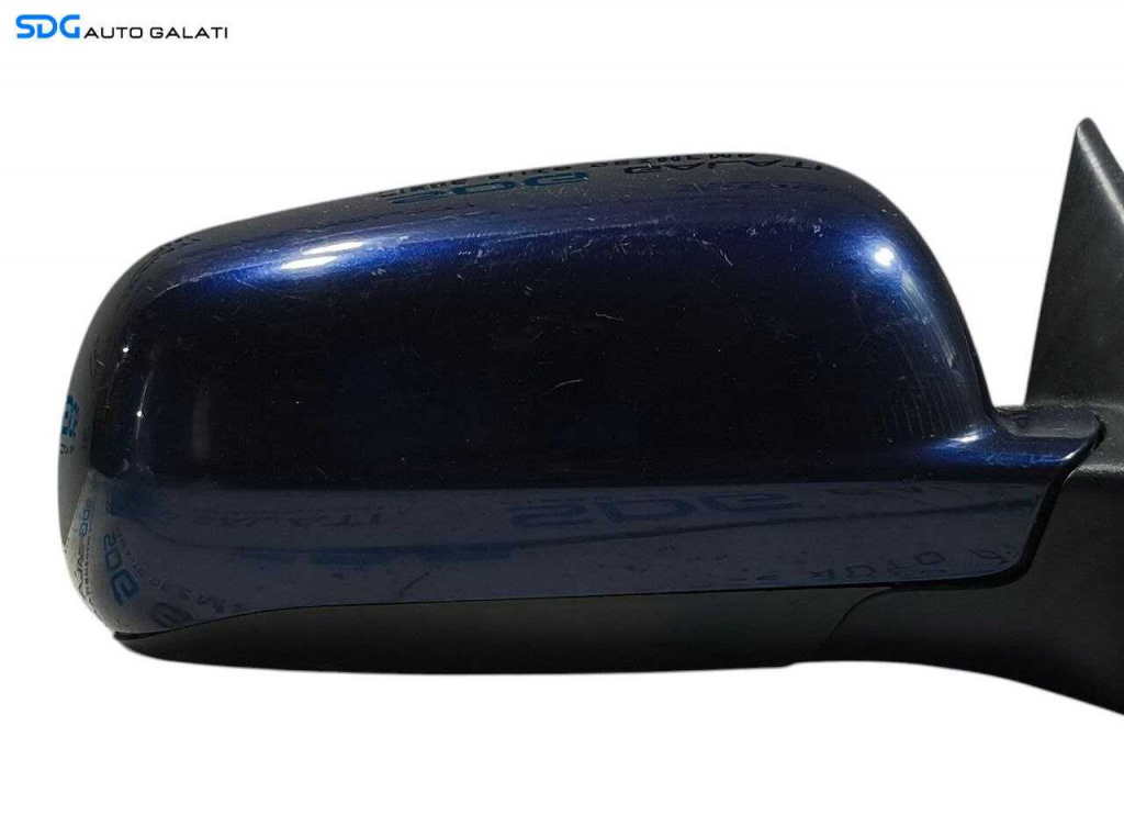 Oglinda Dreapta Electrica Volkswagen Passat B5 B5.5 2001 - 2005 Cod RLR36944 Culoare Albastru [LR1512]