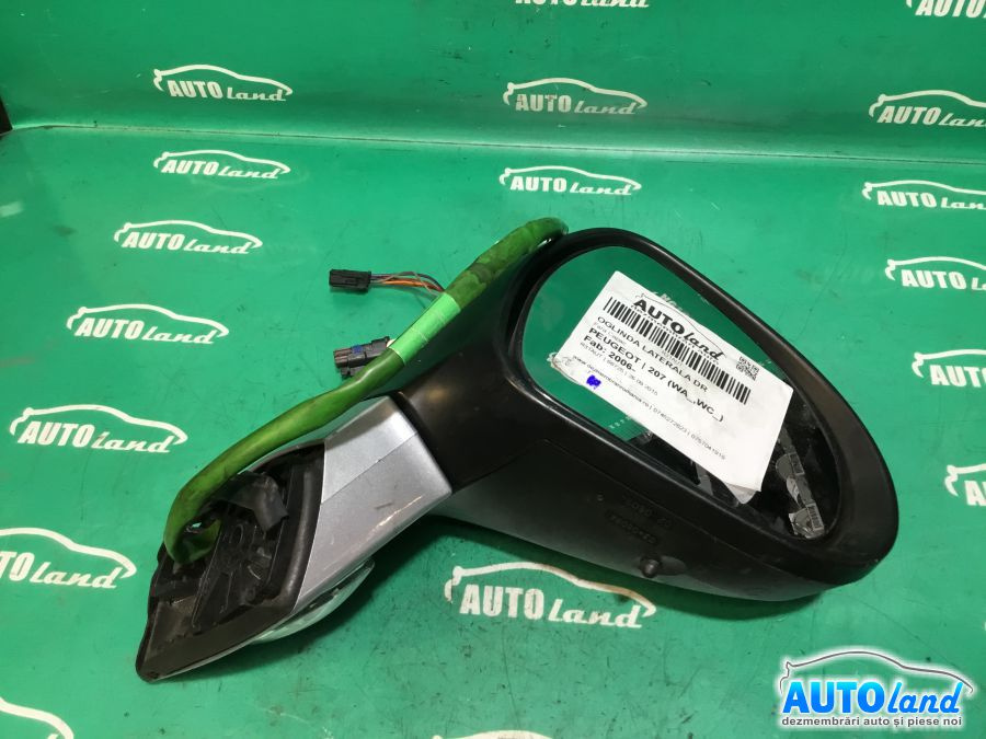 Oglinda Dreapta Fara Capac Peugeot 207 2006