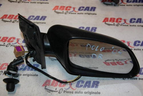 Oglinda dreapta manuala cu 2 semnalizare Volkswagen Polo 4 facelift 2005-2009