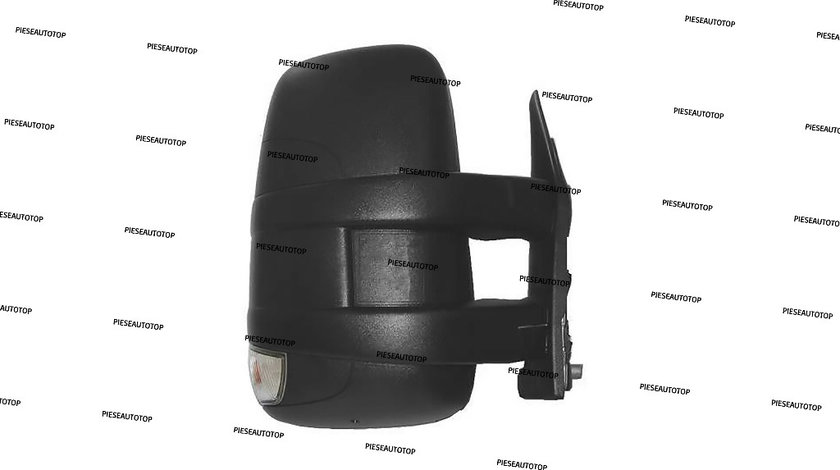 Oglinda dreapta manuala Iveco Daily 2007-2011 NOUA 3800414 (VARIANTA SCURTA) CU LAMPA SEMNALIZARE