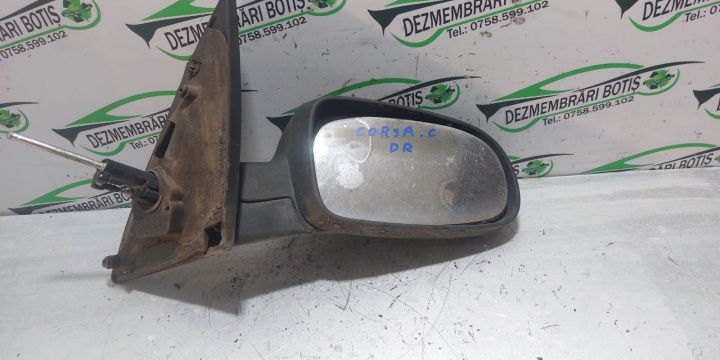 Oglinda dreapta manuala Opel Corsa C [2000 - 2003] Hatchback 3-usi 1.0 MT (58 hp)