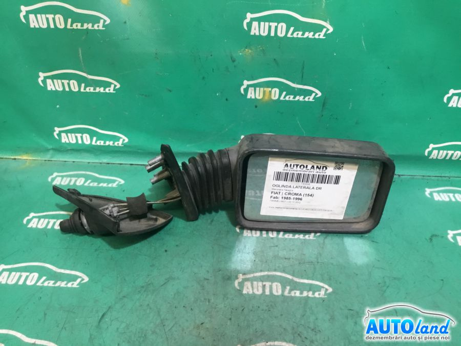 Oglinda Dreapta Mecanica Neagra Fiat CROMA 154 1985-1996