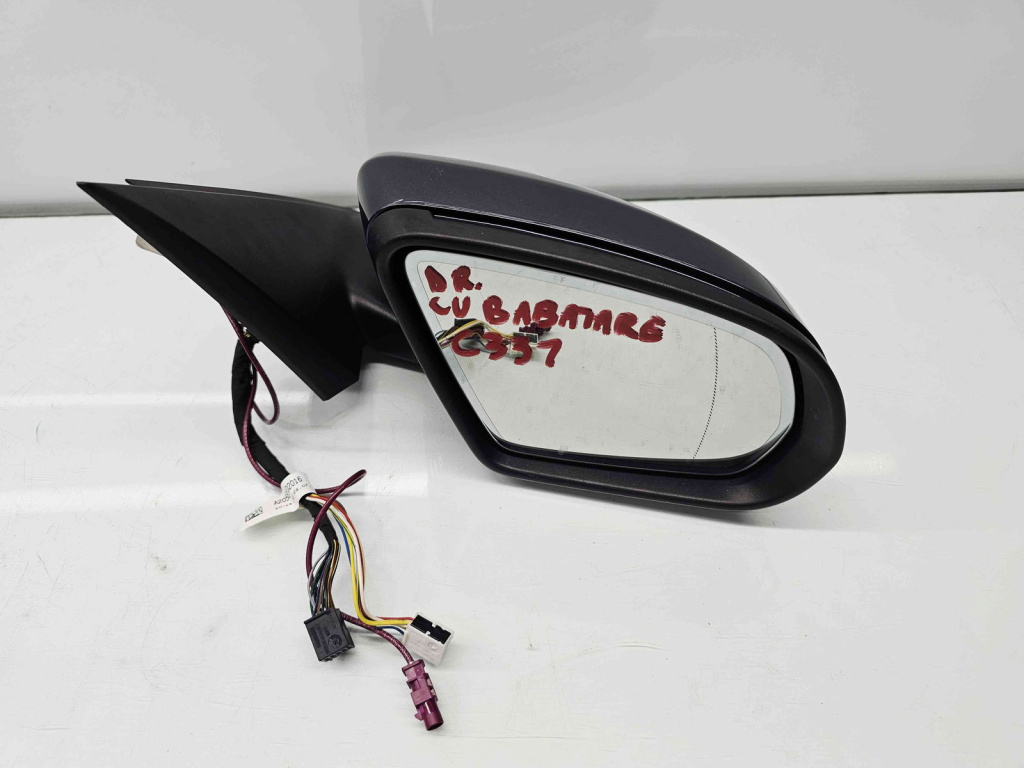 Oglinda dreapta Mercedes Clasa C (W205) [Fabr 2014-prezent] 755 Gri Tenorit