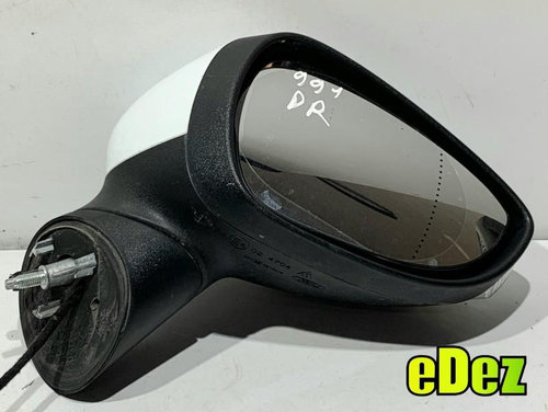 Oglinda dreapta (mic defect) culoare alba Ford Fiesta 7 facelift (2013-2017) [MK7]