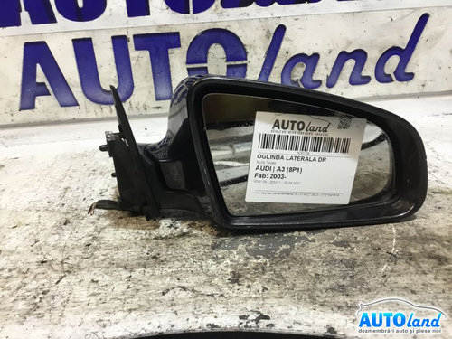 Oglinda Dreapta Mufa Taiata Audi A3 8P 2003