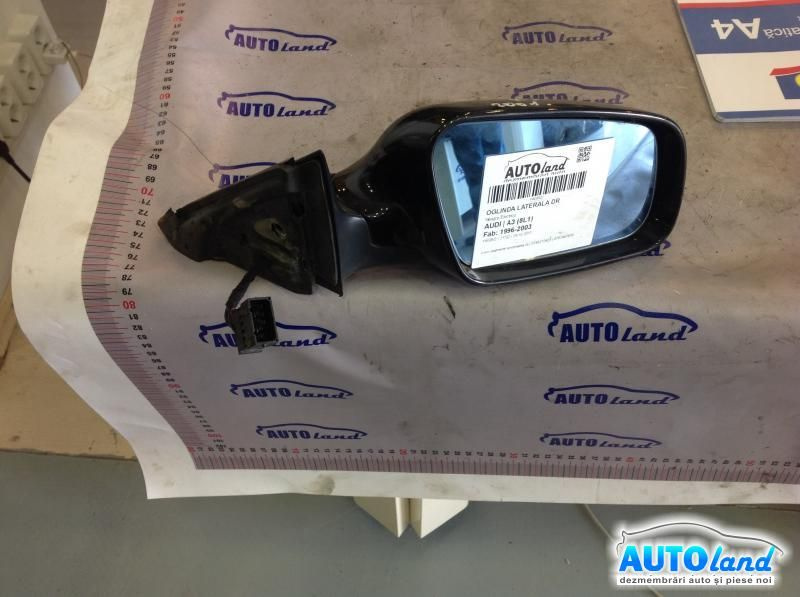 Oglinda Dreapta Neagra Electrica Audi A3 8L1 1996-2003