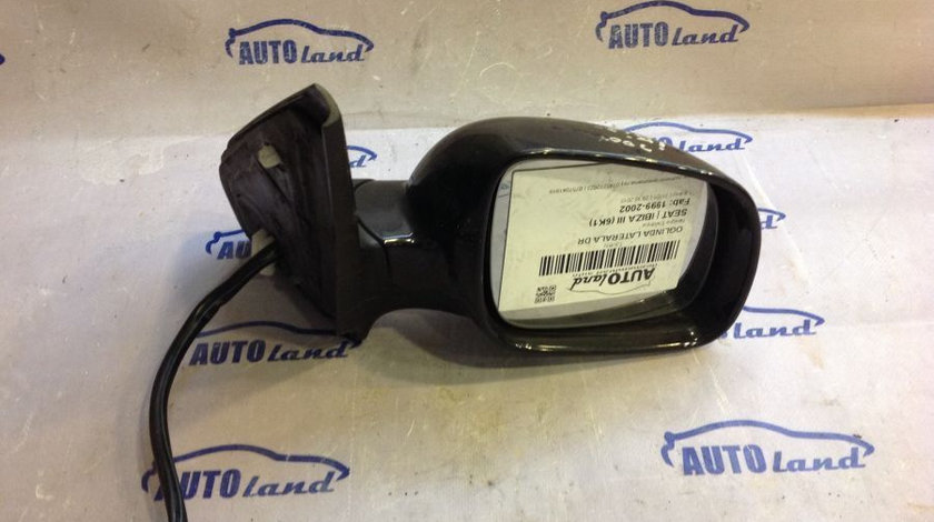 Oglinda Dreapta Neagra Electrica Seat IBIZA III 6K1 1999-2002