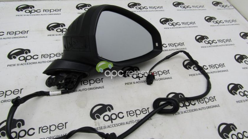Oglinda dreapta rabatabila cu side assist Audi A4 8W B9 Originala Europa 7 fire