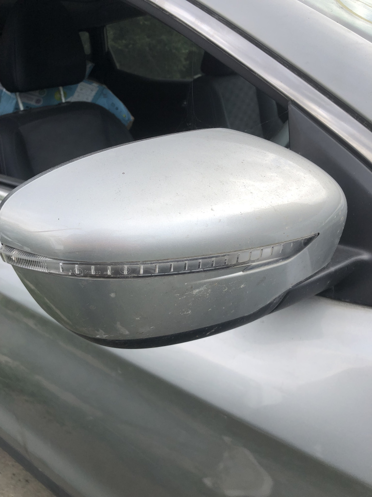 Oglinda Dreapta rabatare electrica Nissan Qashqai 2014, 9 PINI
