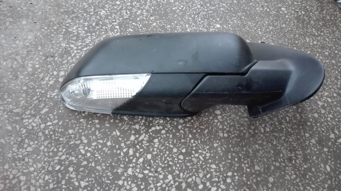 Oglinda Dreapta Skoda Octavia 2 Negru Mat cu Semnalizare 2004 2008