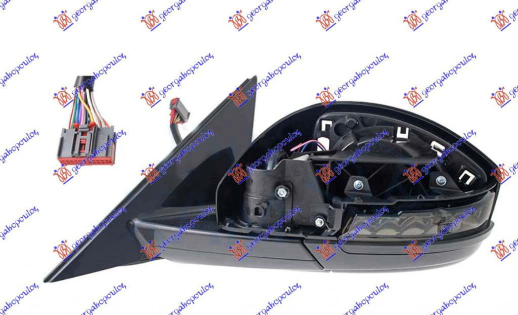 Oglinda Electrica Cu Incalzire 8 Pin - Jaguar F-Pace 2015 , T4a5587