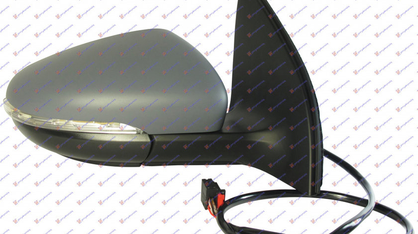 Oglinda Electrica Cu Incalzire Cu Rabatare Pregatita Pentru Vopsit - Vw Golf Vi 2008 , 5k0857508af9b9