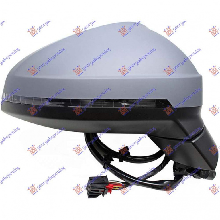 Oglinda Electrica Cu Incalzire Pregatita Pentru Vopsit - Audi A4 2018 , 8w1857409t