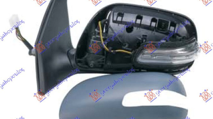 Oglinda Electrica Cu Incalzire Pregatita Pentru Vopsit - Toyota Avensis (T25) 2003 , 87906-05180