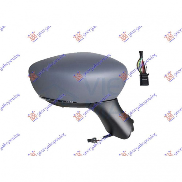 Oglinda Electrica Cu Incalzire Pregatita Pentru Vopsit - Renault Clio 2016 , 963022031r
