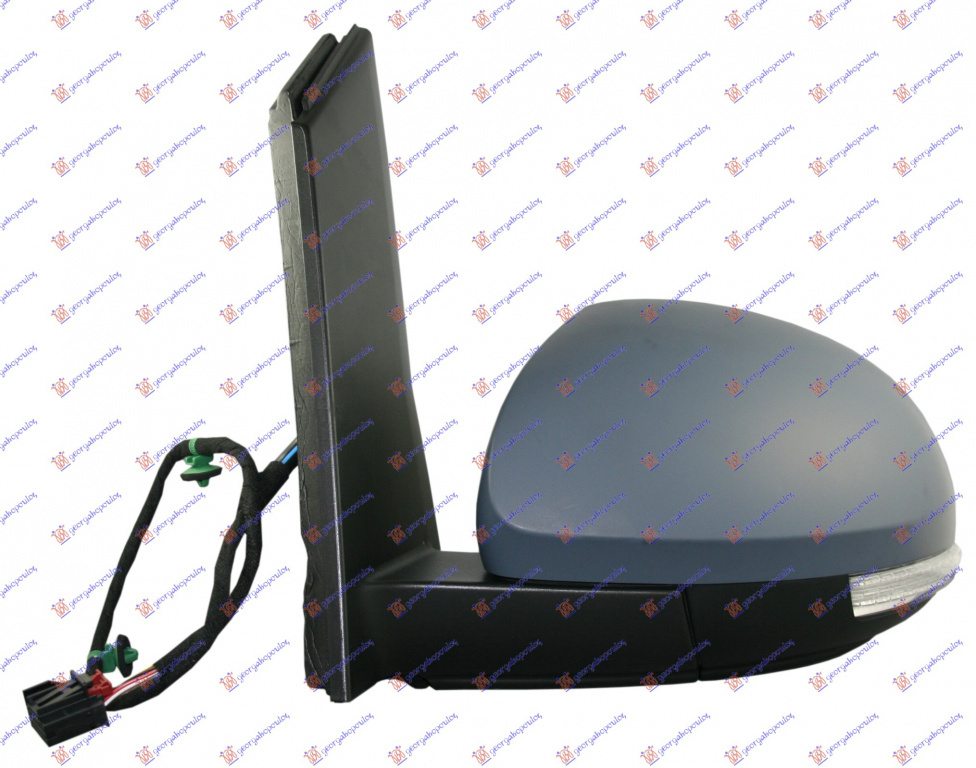 Oglinda Electrica Cu Incalzire Pregatita Pentru Vopsit - Vw Sharan 2010 , 7n1857507c9b9
