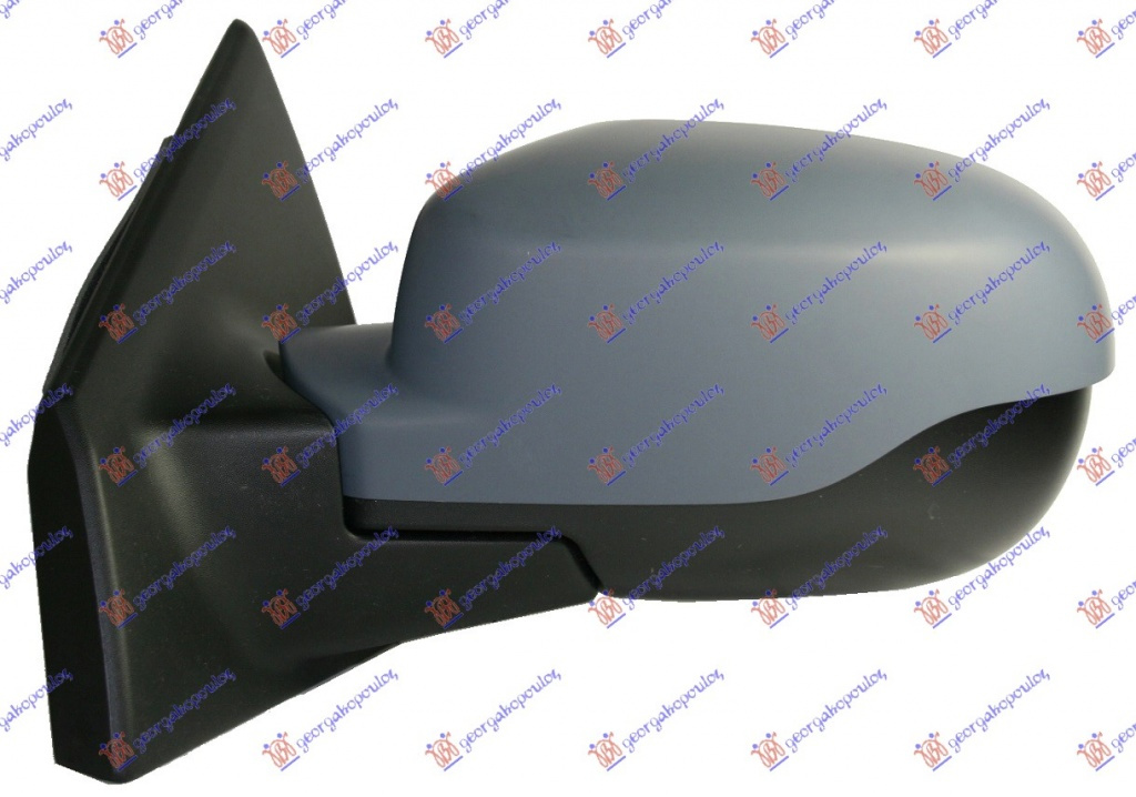 Oglinda Electrica Cu Incalzire Pregatita Pentru Vopsit - Renault Clio 2009 , 7701071871