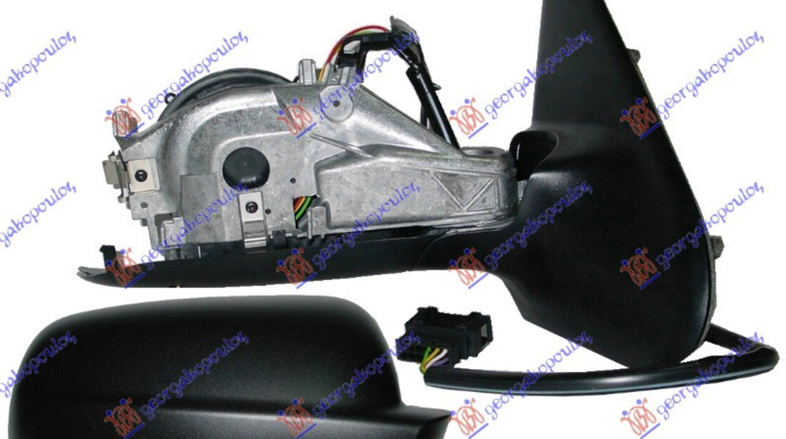 Oglinda Electrica Cu Incalzire Pregatita Pentru Vopsit - Seat Ibiza 1999 , 6k1857508h