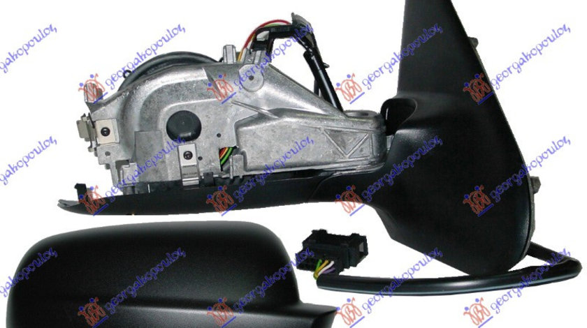 Oglinda Electrica Cu Incalzire Pregatita Pentru Vopsit - Seat Ibiza 1999 , 6k1857508h