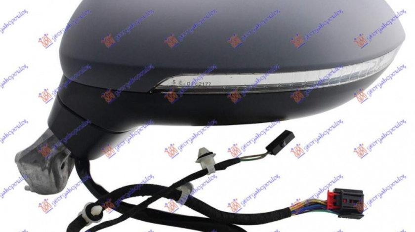 Oglinda Electrica Cu Incalzire Pregatita Pentru Vopsit - Vw Passat 2015 , 3g1857507eg9b9