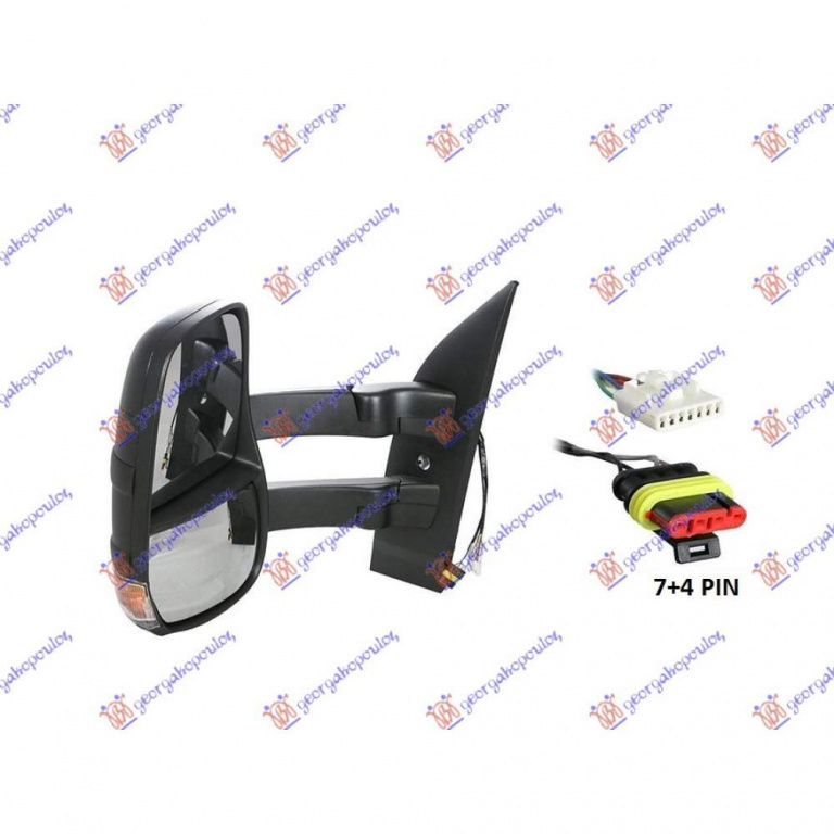 Oglinda Electrica Cu Incalzire Pregatita Pentru Vopsit - Iveco Daily 2014 , 5802079798
