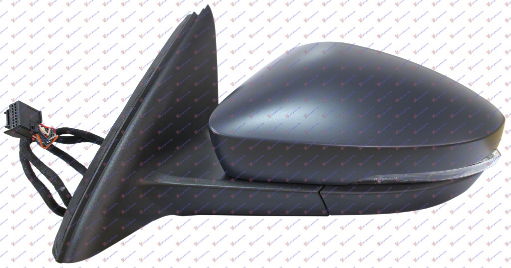 Oglinda Electrica Cu Incalzire Pregatita Pentru Vopsit - Skoda Octavia 6 2013 , 5e1857507e