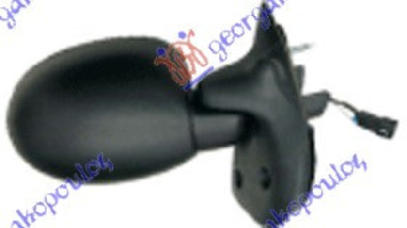 Oglinda Electrica Cu Incalzire Pregatita Pentru Vopsit - Renault Twingo 1998 , 7700834989