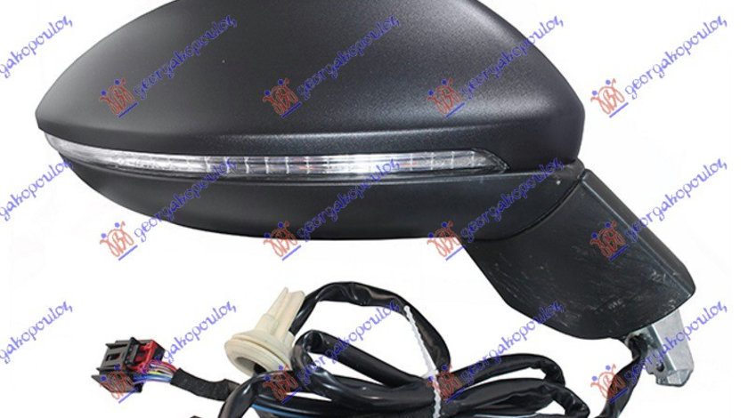 Oglinda Electrica Cu Incalzire Pregatita Pentru Vopsit - Vw Golf Sportsvan 2014 , 517857508ah9b9