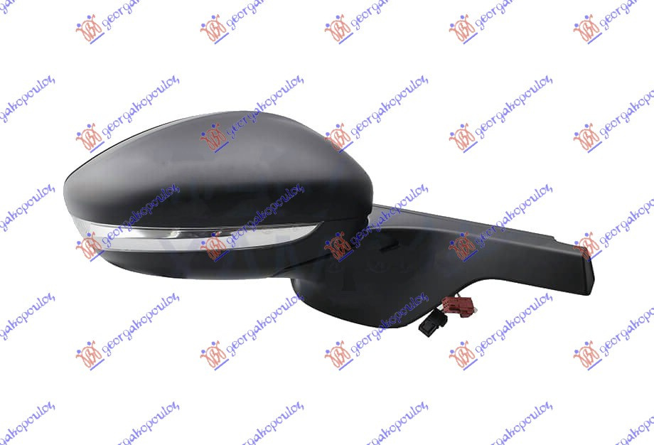 Oglinda Electrica Cu Incalzire Pregatita Pentru Vopsit - Citroen C3 2016 , 98128563xt