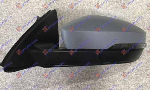 Oglinda Electrica Cu Incalzire Pregatita Pentru Vopsit - Skoda Octavia 6 2013 , 5e0857537agru