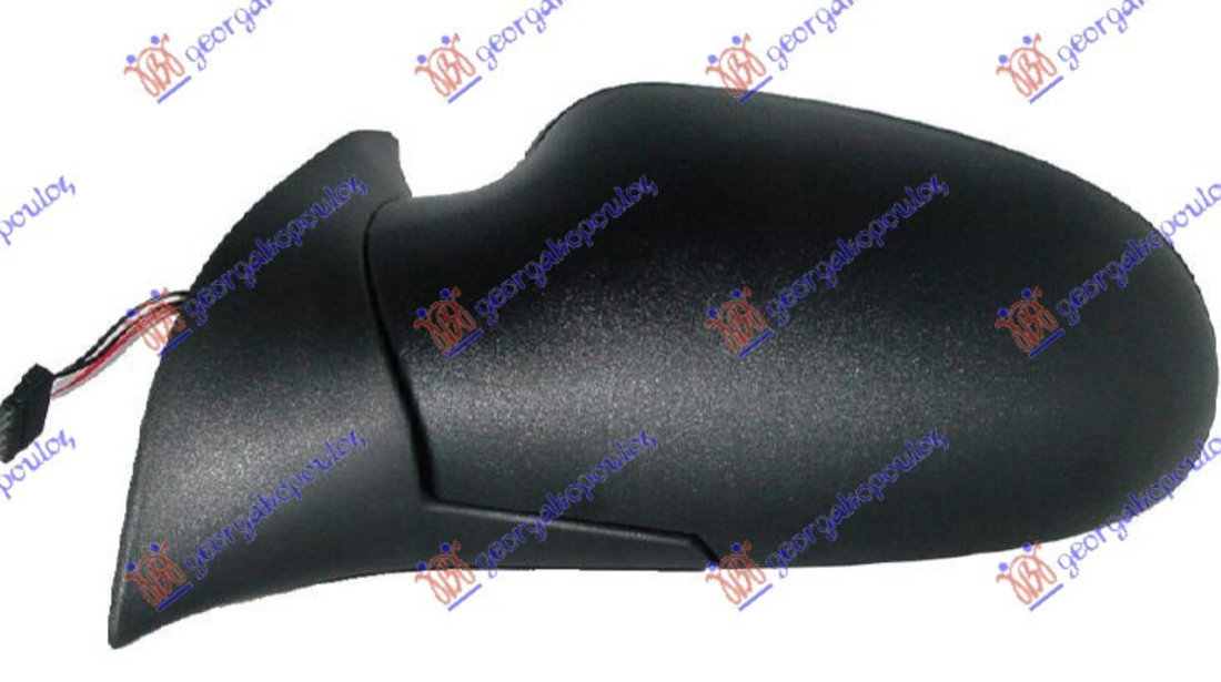 Oglinda Electrica Cu Incalzire Pregatita Pentru Vopsit - Mercedes A Class (W168) 1998 , A1688100176