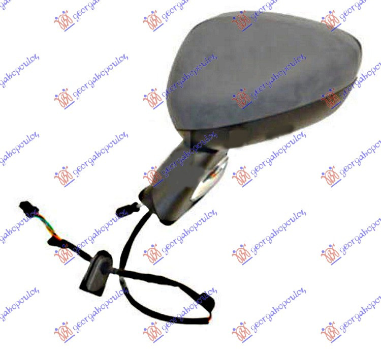 Oglinda Electrica Cu Incalzire Pregatita Pentru Vopsit - Citroen C3 2010 , 1608056580