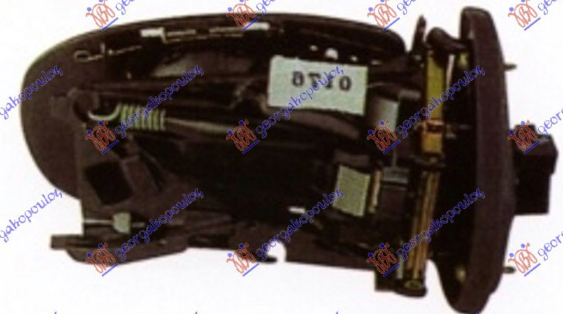 Oglinda Electrica Cu Incalzire Pregatita Pentru Vopsit - Mercedes C Class (W203) Sdn/S.W. 2000 , 2038106476