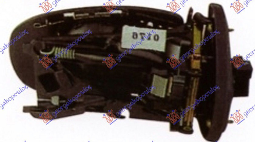 Oglinda Electrica Cu Incalzire Pregatita Pentru Vopsit - Mercedes C Class (W203) Sdn/S.W. 2000 , 2038106476