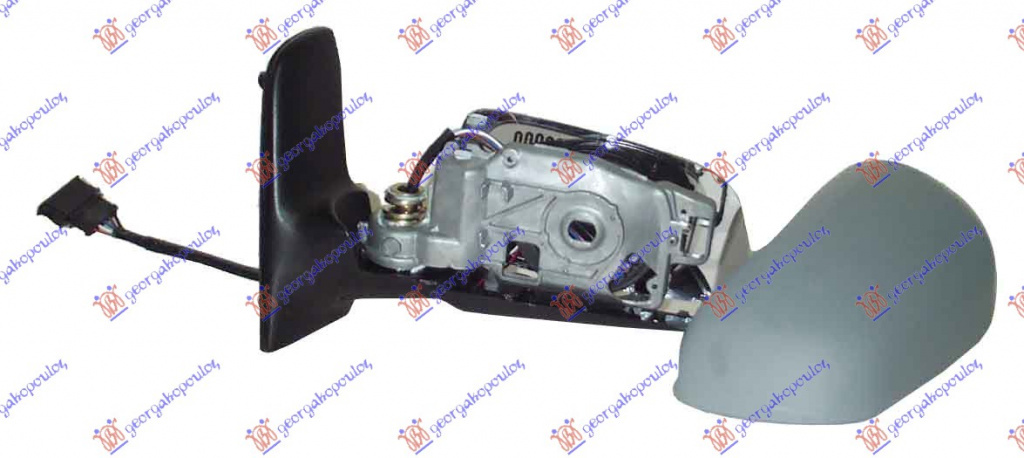Oglinda Electrica Cu Incalzire Pregatita Pentru Vopsit - Vw Sharan 1995