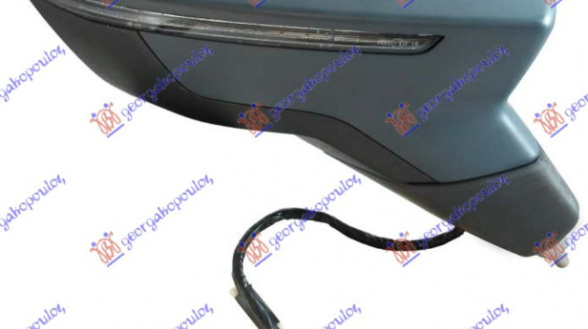 Oglinda Electrica Cu Incalzire Pregatita Pentru Vopsit - Seat Leon 2013 , 5f1857508q