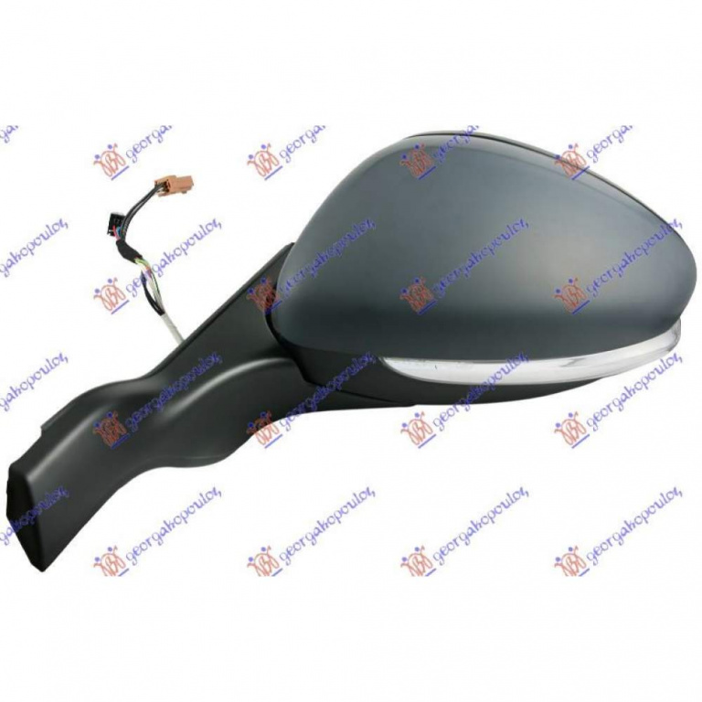 Oglinda Electrica Cu Incalzire Rabatabila Pregatita Pentru Vopsit - Peugeot 208 2015 , 1611240280